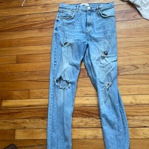 women’s zara jeans